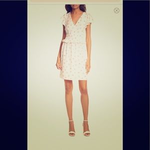 NWT Rebecca Taylor SL MAUI RUFFLE Dress Size XS
